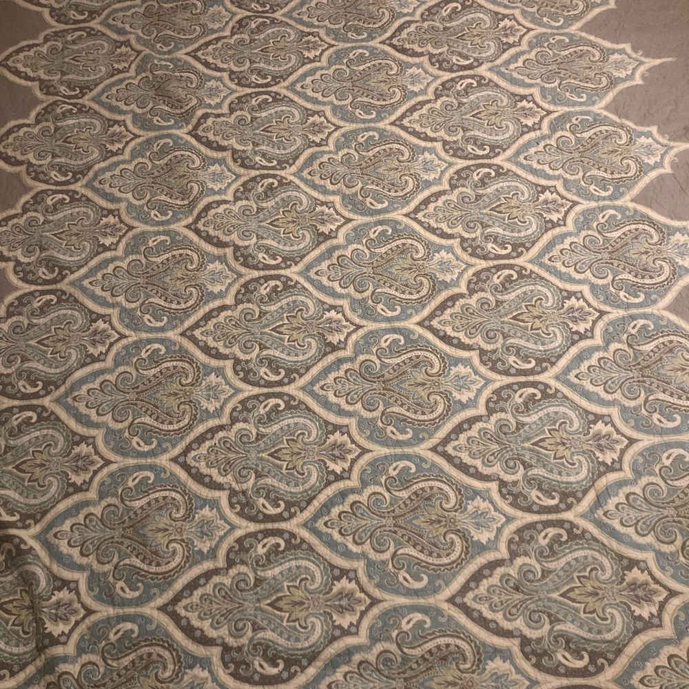 New  turquoise Comforter